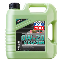 Синтетична моторна олива - Molygen New Generation 0W-20 4л. Синтетична моторна олива - Molygen New Generation 0W-20 4л.