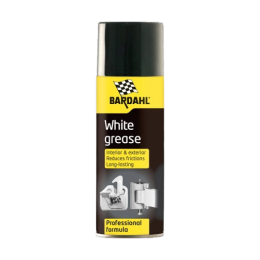 Мастило біле універсальне аер. BARDAHL WHITE GREASE 400мл 1381B